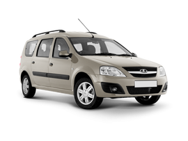 Lada Largus 7 мест Цвет: Серебристый Платина